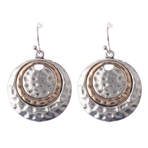 REVITALIZED Jewelry - Round Boho Style Earrings